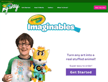 Tablet Screenshot of imaginables.com